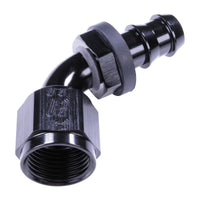 Russell 8AN Twist-Lok 60 Degree Hose End - Black