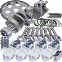 Eagle Chevy LT1350 1Pc 3.750in Crank 5.700in I-Beam Rods 4.040in Pistons 168 Tooth FP Blncd Assembly