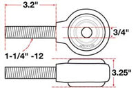 SPC Performance xAxis Rod End Ball Joint