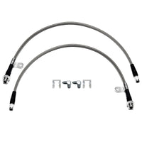 Wilwood 23in OAL Flexline M10x1.0 Hose to -3 w/ Bracket