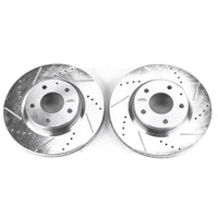 Power Stop 14-18 Mazda 3 Front Evolution Drilled & Slotted Rotors - Pair