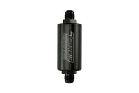 Turbosmart 10um 10AN Inline Fuel Filter - Black