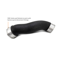 Mishimoto 2024+ Ford Mustang EcoBoost Charge Pipes - Wrinkle Black
