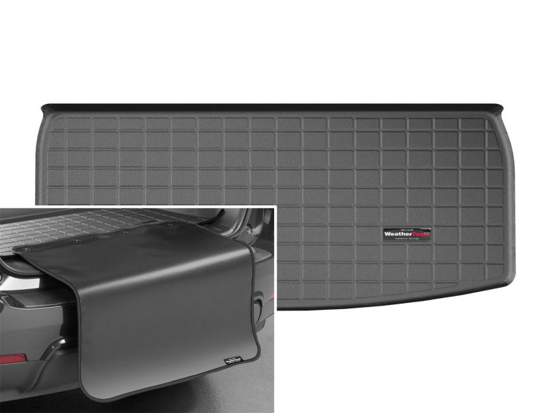 WeatherTech 2020+ Lincoln Aviator Cargo With Bumper Protector - Black
