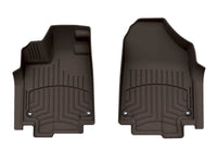WeatherTech 18-23 Honda Odyssey Front FloorLiner HP - Cocoa