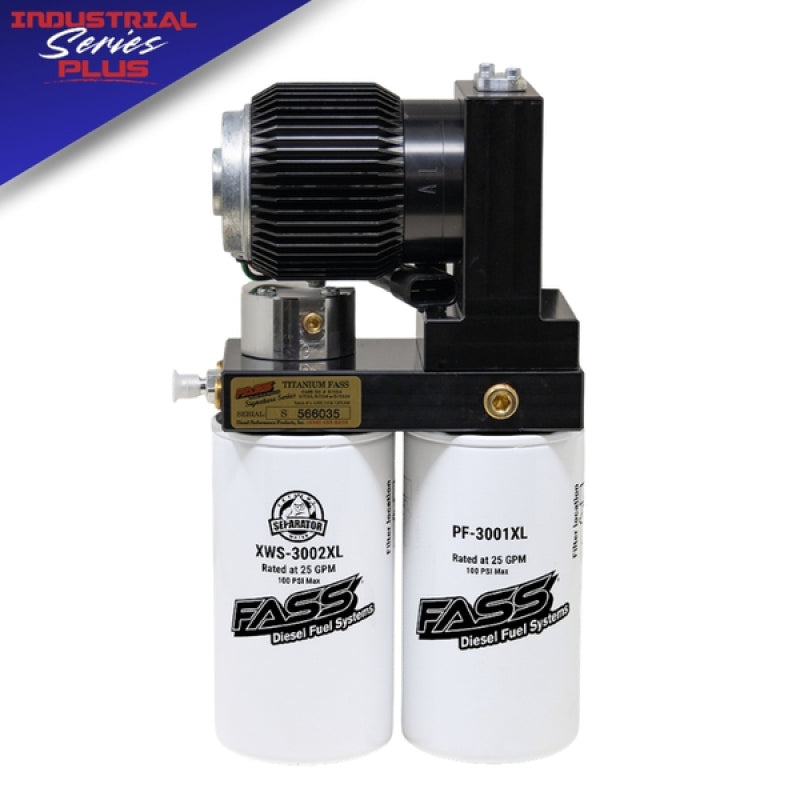 FASS Class 8 165gph/16-18psi Industrial Series Plus Fuel Air Separation System INDP 165G