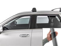 WeatherTech 20-24 Hyundai Palisade Front&Rear Side Window Deflectors - Dark Tint