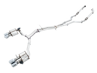 AWE Tuning Audi B9 S5 Sportback SwitchPath Exhaust - Non-Resonated (Silver 102mm Tips)