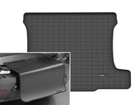 WeatherTech 05-13 Chevy Corvette Cargo Liner w/ Bumper Protector - Black (Not Convertible Models)
