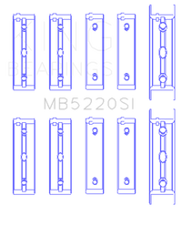 King Engine Bearings Subaru Ej20/Ej22/Ej25 (Incl. Turbo) (Size +0.25mm) Main Bearing Set