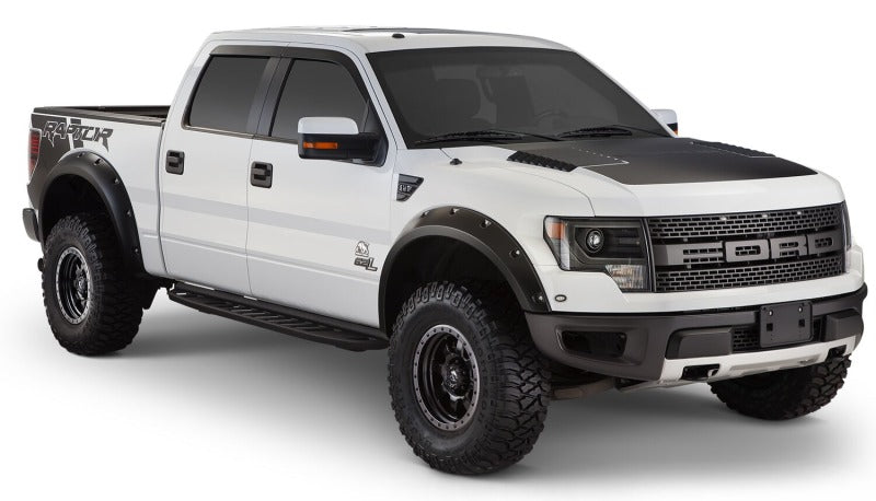 Husky Liners 10-14 Ford F-150 SVT Raptord Pocket Style Fender Flares 4pc - Black