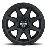 ICON Rebound 20x9 6x5.5 0mm Offset 5in BS 106.1mm Bore Double Black Wheel