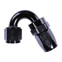 Russell 8AN ProClassic 150 Degree Hose End - Black