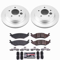 Power Stop 04-06 Ford E-150 Rear Z23 Coated Brake Kit