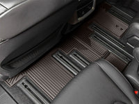 WeatherTech 22-26 Kia Carnival-8 Passenger-2nd Row Rear All-Weather Floor Mats 2pc - Cocoa