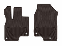 WeatherTech 19-26 Acura RDX 1st Row Front All-Weather Floor Mats - Cocoa
