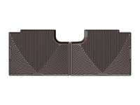 WeatherTech 2015+ Ford F-150 Rear Rubber Mats - Cocoa