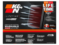 K&N 12-16 Peugeot 208 L3-1.0L Replacement Air Filter