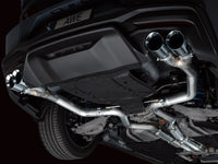 AWE 2024 Ford Mustang GT Fastback S650 RWD Track Edition Cat-Back Exhaust w/ Quad Chrome Silver Tips