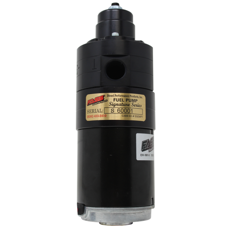 FASS 05-09 Dodge 2500/3500 Cummins 100gph Signature Series Adjustable Fuel Pump FAS D07 100G