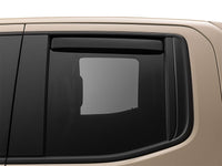 WeatherTech 19-26 Chevrolet Silverado 1500 Rear Rear Side Window Deflectors - Matte Blk