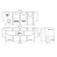 Titan Fuel Tanks Universal 100 Gallon In-Bed Transfer Tank