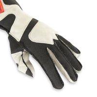RaceQuip SFI-5 Gray/Black 2XL Outseam w/ Closure Glove