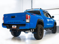 AWE Tuning 16-22 Toyota Tacoma 0FG Cat-Back Exhaust w/ BashGuard - Dual Chrome Silver Tips