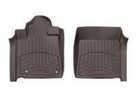 WeatherTech 12-19 Toyota Sequoia Front FloorLiner HP - Cocoa