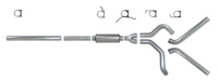 Diamond Eye KIT 4in Catback DUAL SS: 2004.5-2007.5 DODGE CUMMINS 600