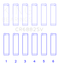 King Engine Bearings Audi ABS, CDTA, CKVC, CEZA Sputter Replacement Bearing Set