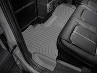 WeatherTech 2017+ Ford F-250/F-350/F-450/F-550 Super Crew Rear 3D Floor Mat (Grey)