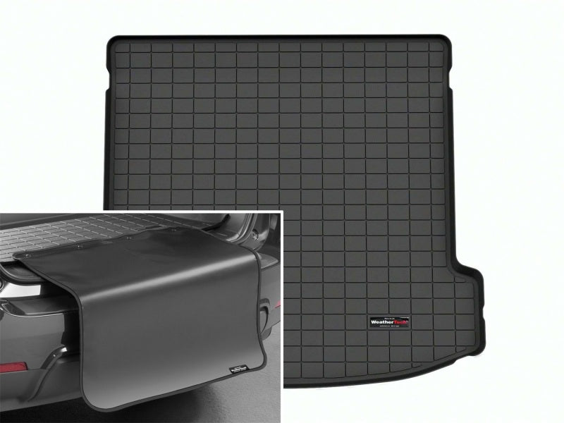 WeatherTech 2021+ Mercedes-Benz AMG GLE 53 Coupe Behind 2nd Rw Cargo Liner w/Bumper Protector - Blk