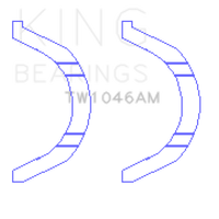 King Engine Bearings BMW N14B16C (Size +0.25mm) Thrust Washer Set