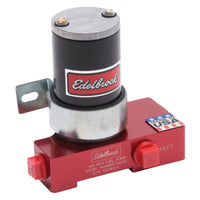 Edelbrock Fuel Pump Electric Quiet-Flo Carbureted 160GPH 1/2In In 1/2In Out 160 GPH Red