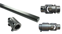 Ridetech 78-81 GM F-Body Front Steering Column U-Joint Kit - 1in DD to 3/4in-36 Spline