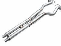 AWE 2024 Ford Mustang Dark Horse S650 RWD Track Edition Cat-Back Exhaust w/ Quad Diamond Black Tips