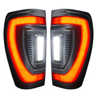 Oracle 19-23 GMC Sierra Black Series Flush Style LED Tail Lights - Factory Halogen