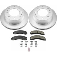Power Stop 15-19 GMC Sierra 2500 HD Rear Z17 Coated Brake Kit