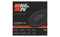 K&N X-Stream Top Round Lid 9 inch Outside Diameter