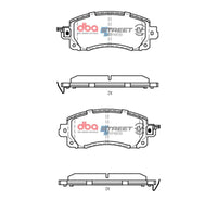DBA 19-22 Subaru Forester (w/Sport Brakes) Front SSEV Street Series Brake Pads
