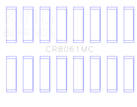 King Engine Bearings Toyota 3UR-FE (Size 0.25) Connecting Rod Bearing Set