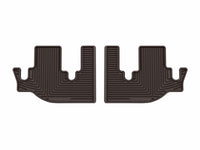 WeatherTech 19-26 Subaru Ascent 2nd Row Rear All-Weather Floor Mats - Cocoa