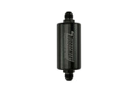 Turbosmart 10um 8AN Inline Fuel Filter - Black
