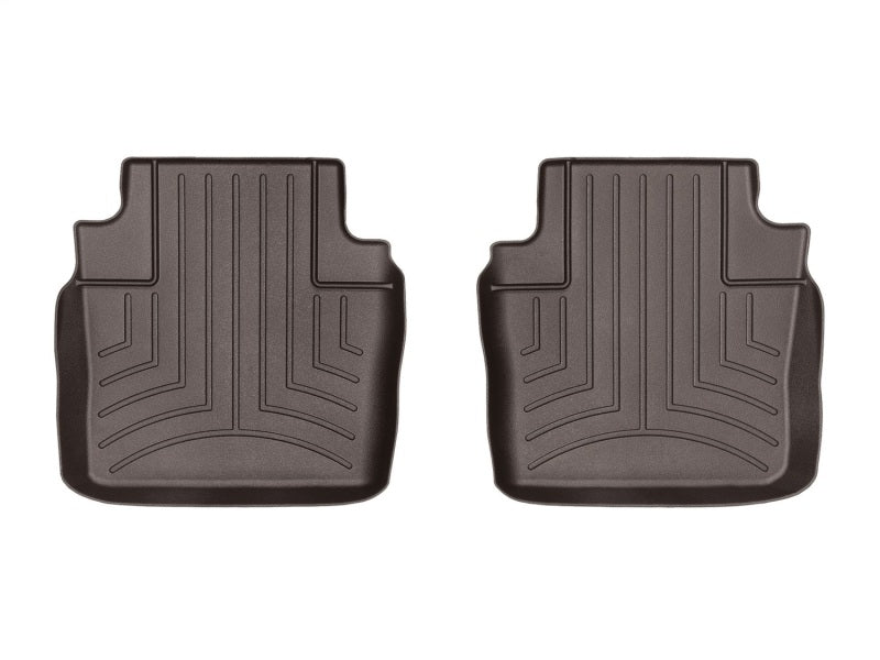 WeatherTech 2020+ Cadillac CT5 Rear FloorLiner - Cocoa