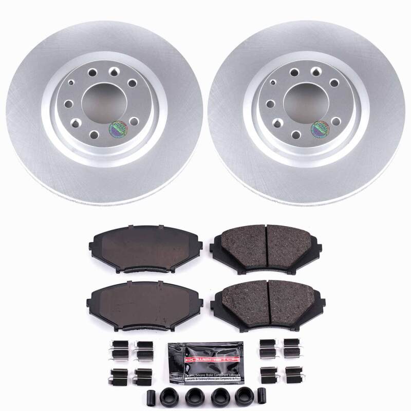 Power Stop 04-11 Mazda RX-8 Front Z23 Coated Brake Kit