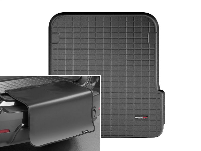 WeatherTech 16-17 Tesla Model X Cargo Liner w/ Bumper Protector - Black (10/17/16 and Older Build)