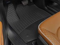 WeatherTech 21-26 Chrysler Pacifica/21-25 Pacifica Hybrid Front All Weather Floor Mats - Black
