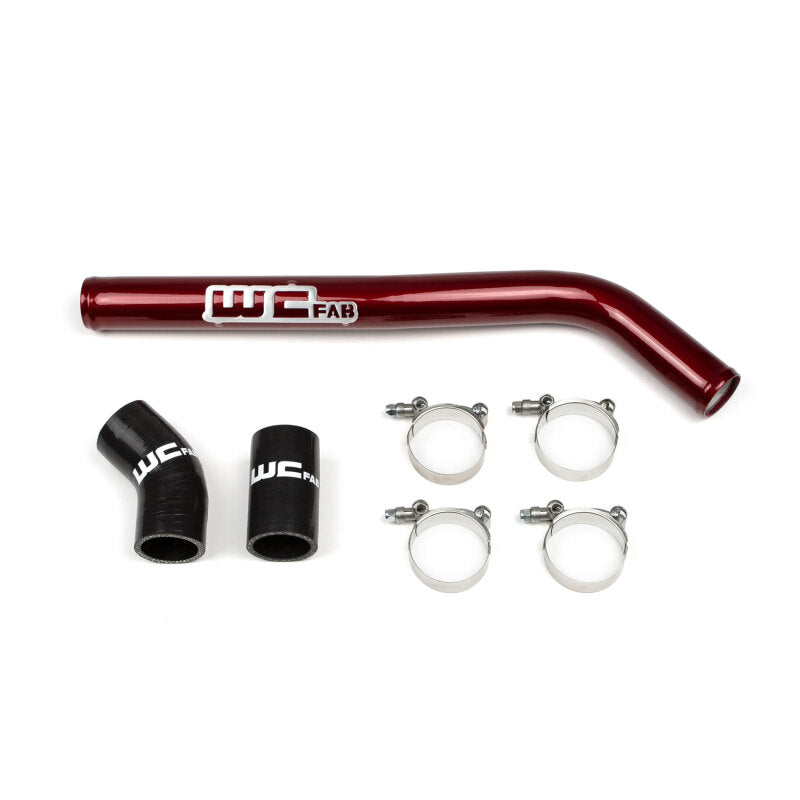 Wehrli 98.5-02 Cummins 5.9L Upper Coolant Pipe - Sparkle Granny Smith