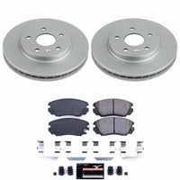 Power Stop 12-16 Buick LaCrosse Front Z23 Coated Brake Kit